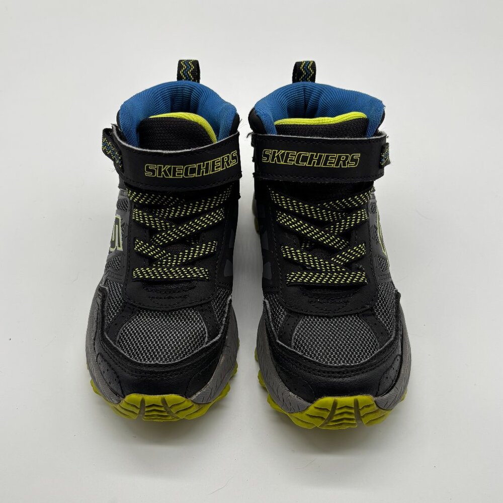 Skechers Boy's Fuse Tread Trekor Hiking Sneakers Water Resistant Shoes US 13.5
